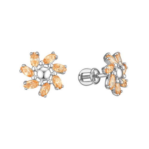 С-4307-Р-Цв Серьги